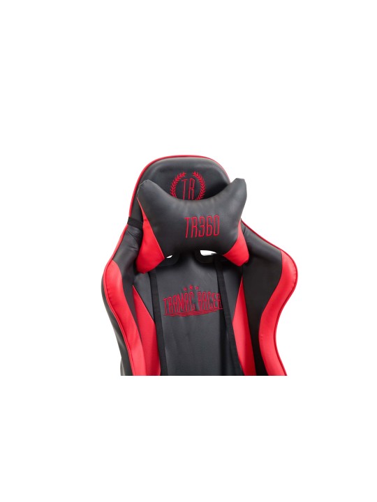 Kancelárske kreslo Ignite umelá koža, čierna/červená