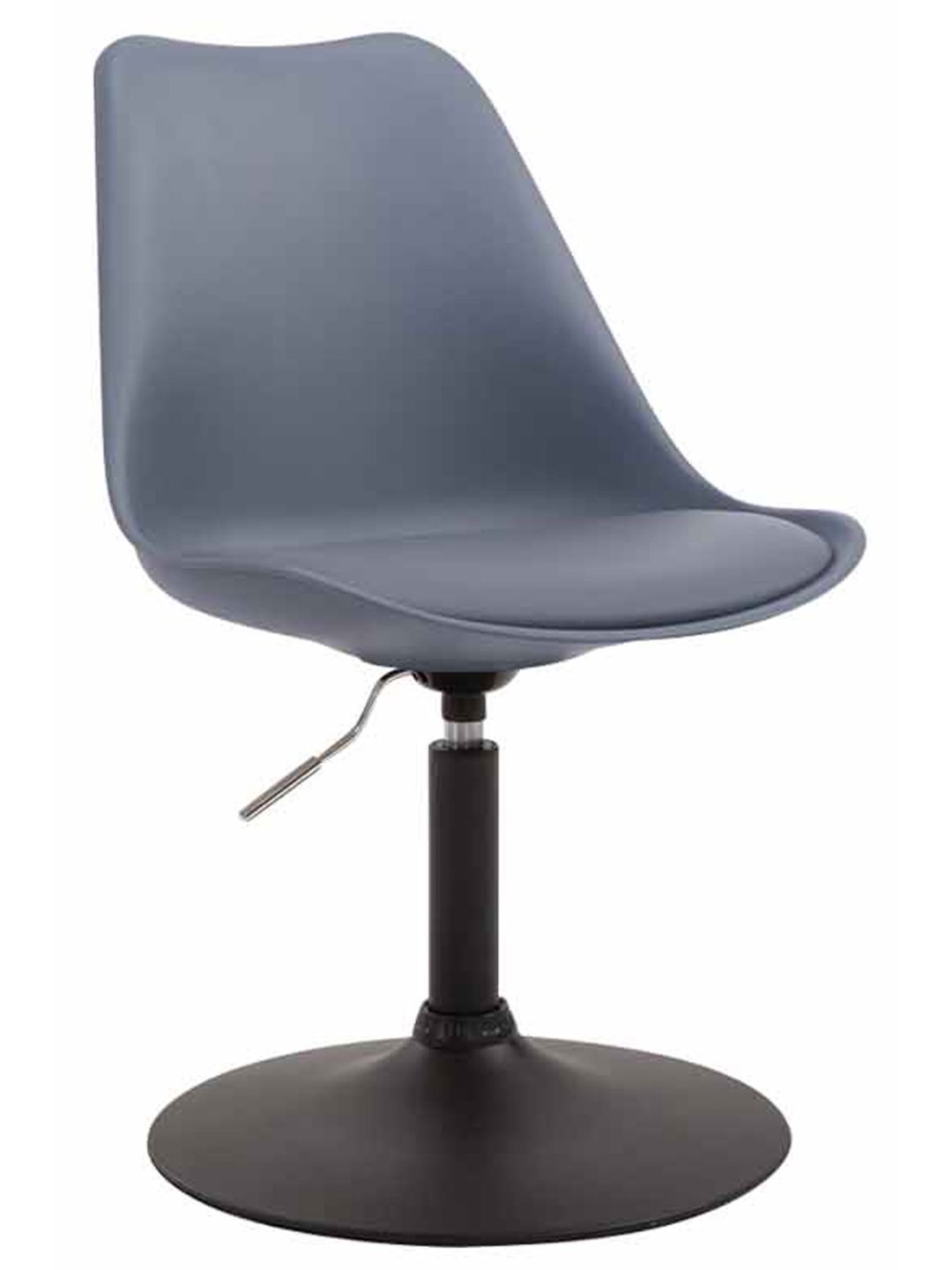 Stolička Maverick B plast, sivá