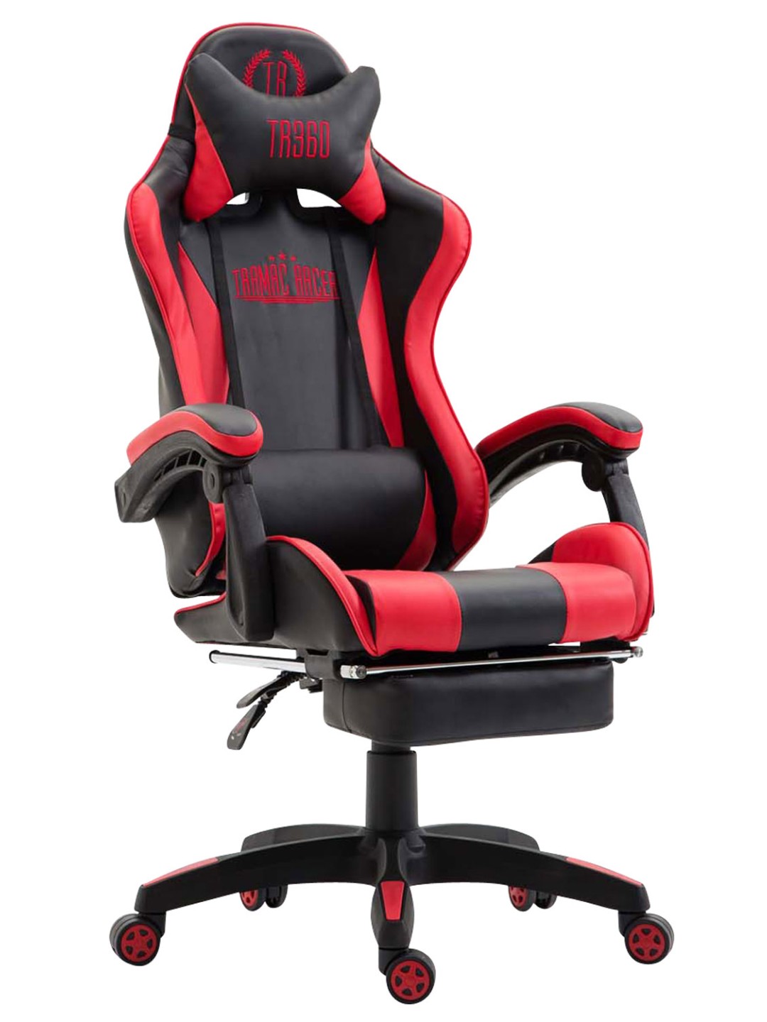 Kancelárske kreslo Ignite umelá koža, čierna/červená