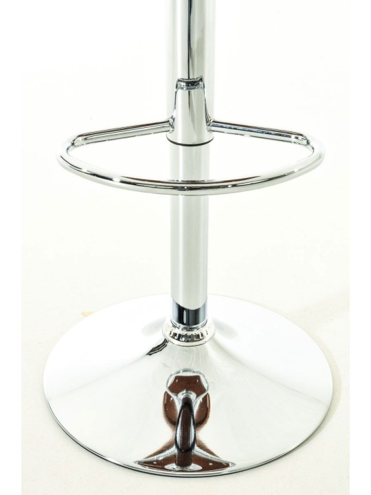 Sada 2 barových stoličiek Kingston C z umelej kože, orech/čierna