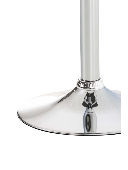 Sada 2 barových stoličiek Hoover látka chróm, modrá