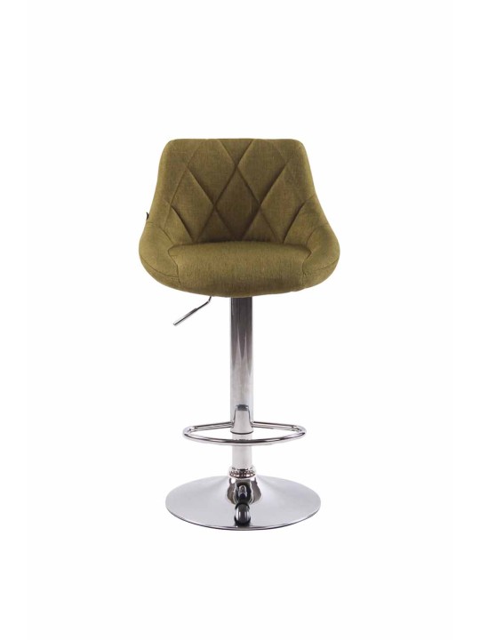 Sada 2 barových stoličiek Lazio látka C, zelená