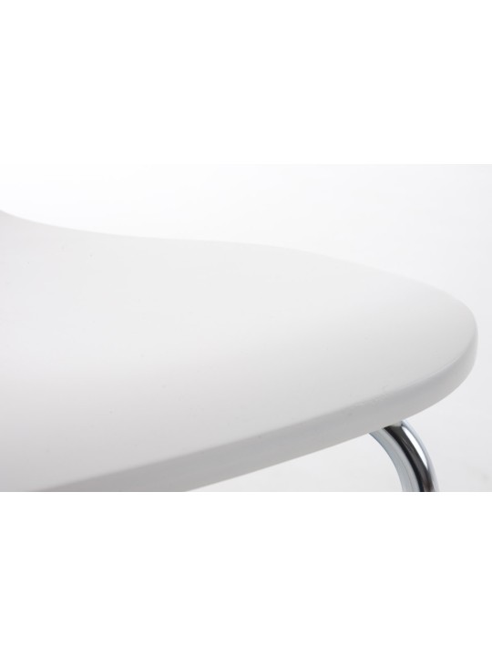 Sada 2 kresiel pre návštevníkov Aaron, biela