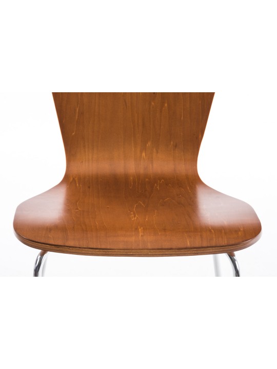 Sada 2 kresiel pre návštevníkov Aaron, hnedá