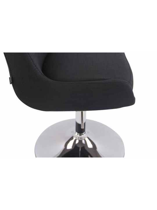 Látka Leunger Club, čierna