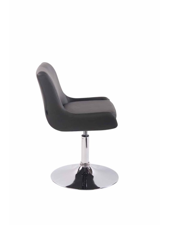 Lounger Club umelá koža, sivá