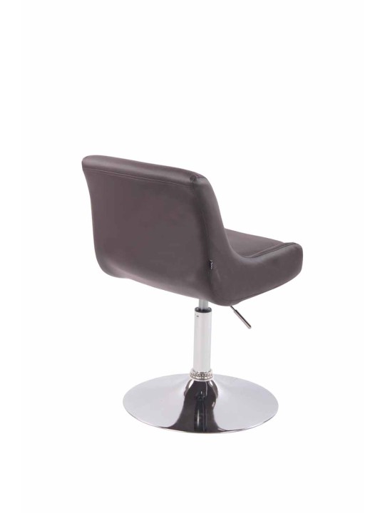 Lounger Club umelá koža, hnedá