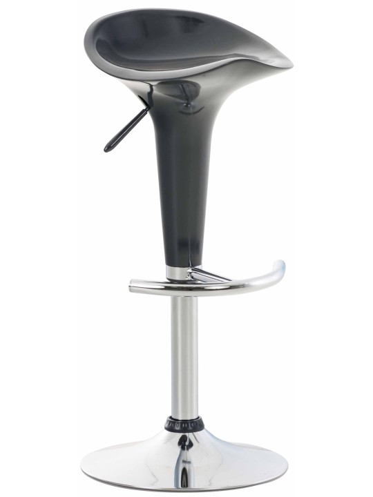 Barová stolička Sedlo, sivá