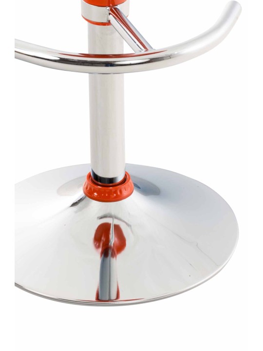 Barová stolička Sedlo, oranžová