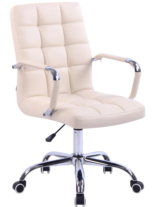 Kancelárska stolička Deli, krémová