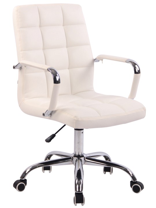 Kancelárska stolička Deli, biela