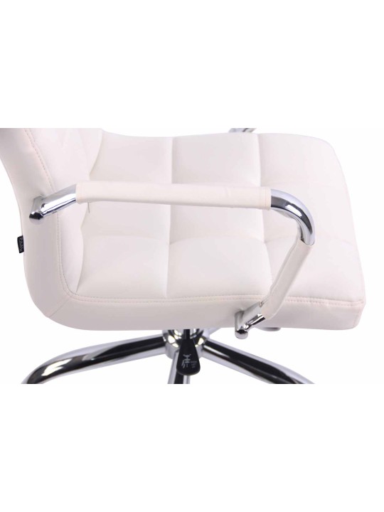 Kancelárska stolička Deli, biela