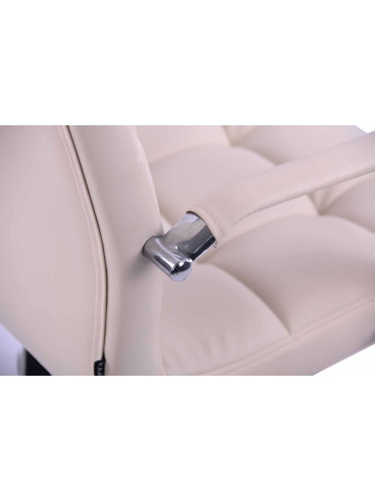 Kancelárska stolička Deli, krémová