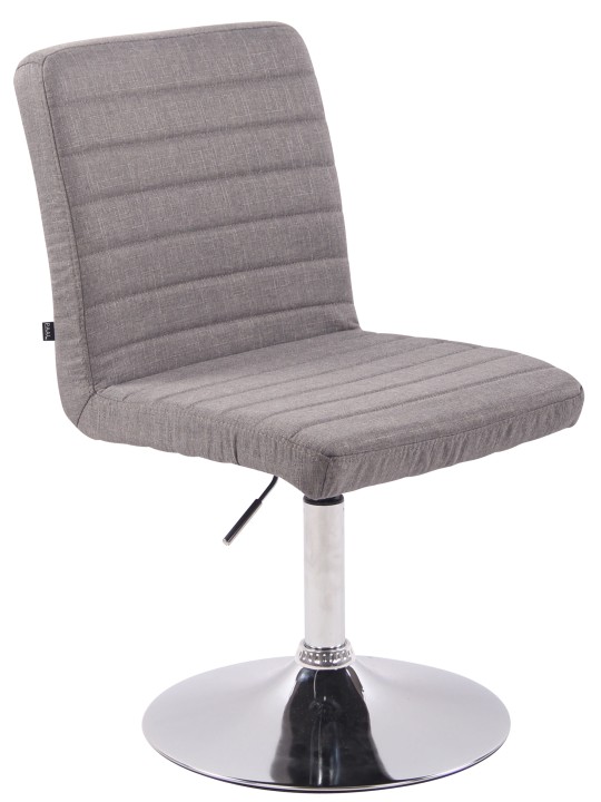 Stolička Elvas látka, sivá