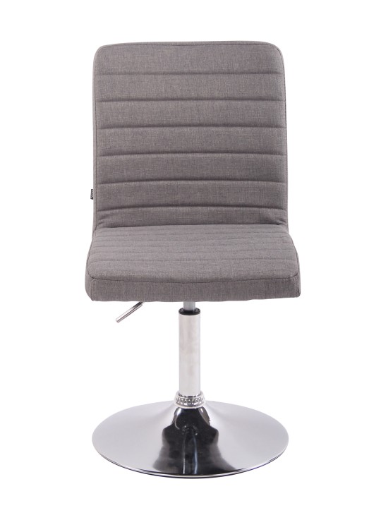 Stolička Elvas látka, sivá