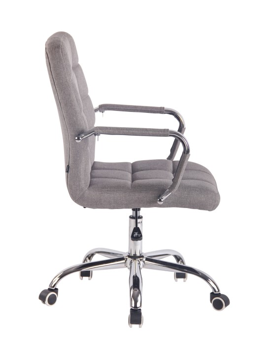Kancelárske kreslo Deli látka, sivá