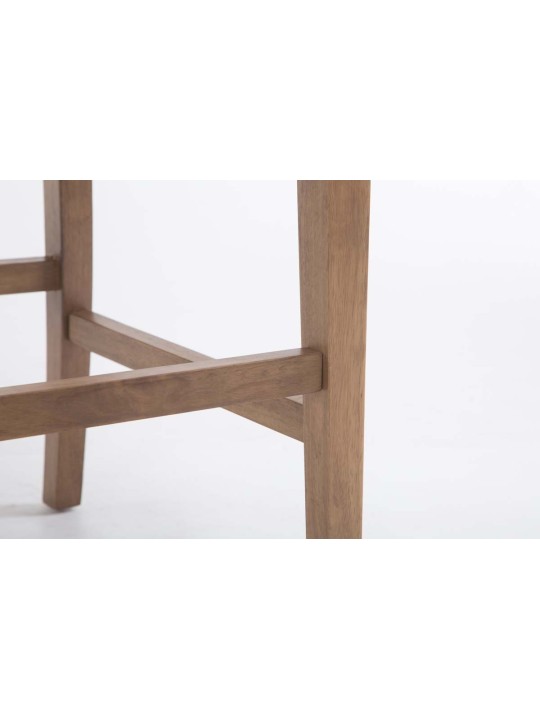 Sada 2 barových stoličiek Louise látka starožitná-svetlá, tmavosivá