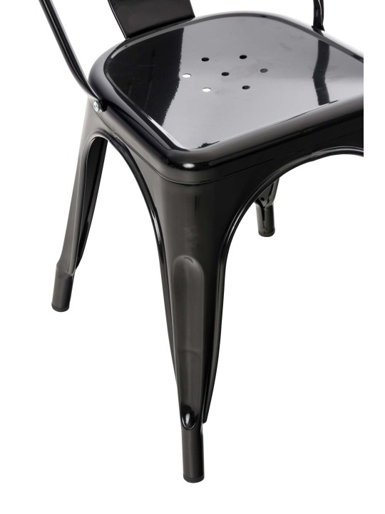 Stolička Benedikt V2, čierna