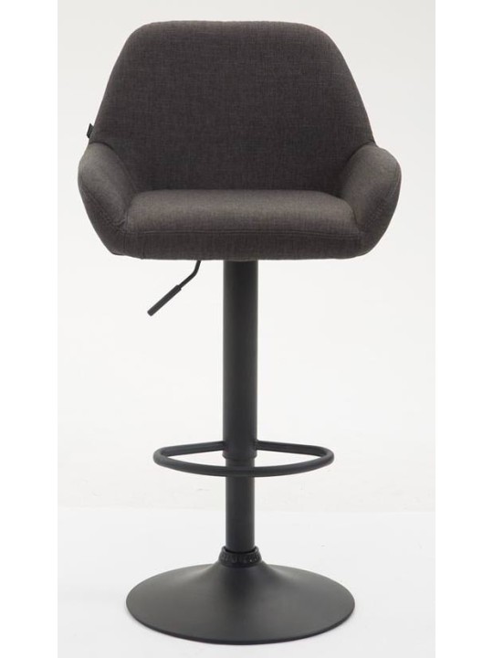 Sada 2 barových stoličiek Braga látka, tmavosivá