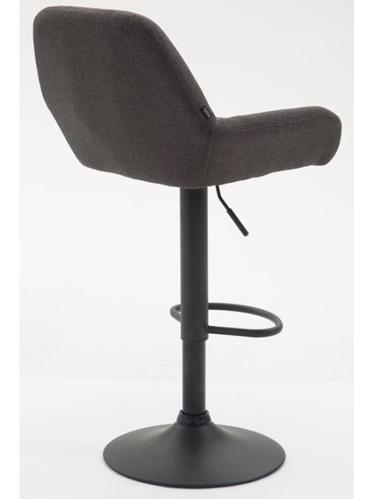 Sada 2 barových stoličiek Braga látka, tmavosivá