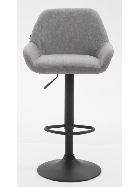 Sada 2 barových stoličiek Braga látka, sivá