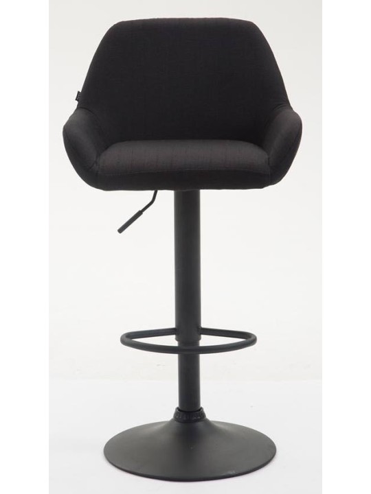 Sada 2 barových stoličiek Braga látka, čierna