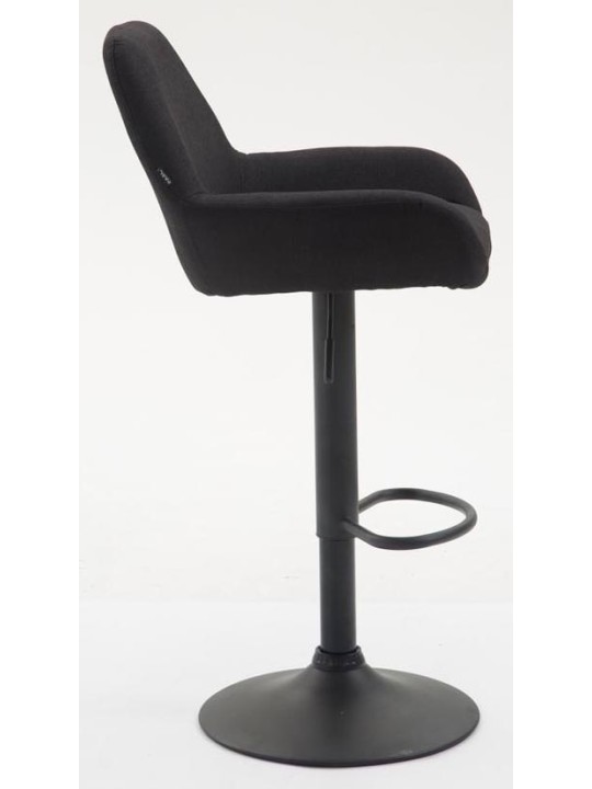 Sada 2 barových stoličiek Braga látka, čierna