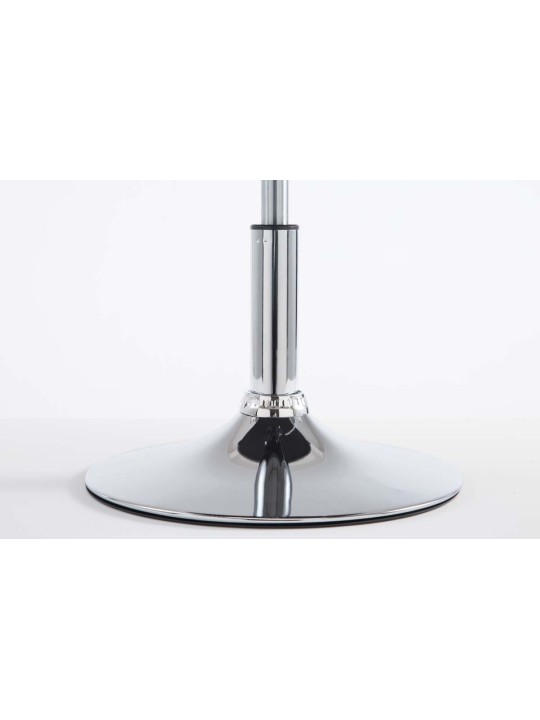 Sada 2 barových stoličiek Palma V2 z umelej kože, oranžová