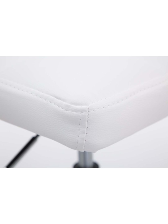 Sada 2 barových stoličiek Palma V2 z umelej kože, biela