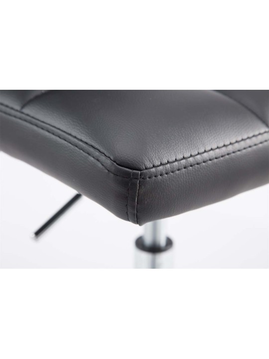 Sada 2 barových stoličiek Palma V2 z umelej kože, čierna