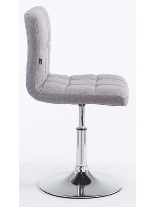 Sada 2 barových stoličiek Palma V2 látka, sivá