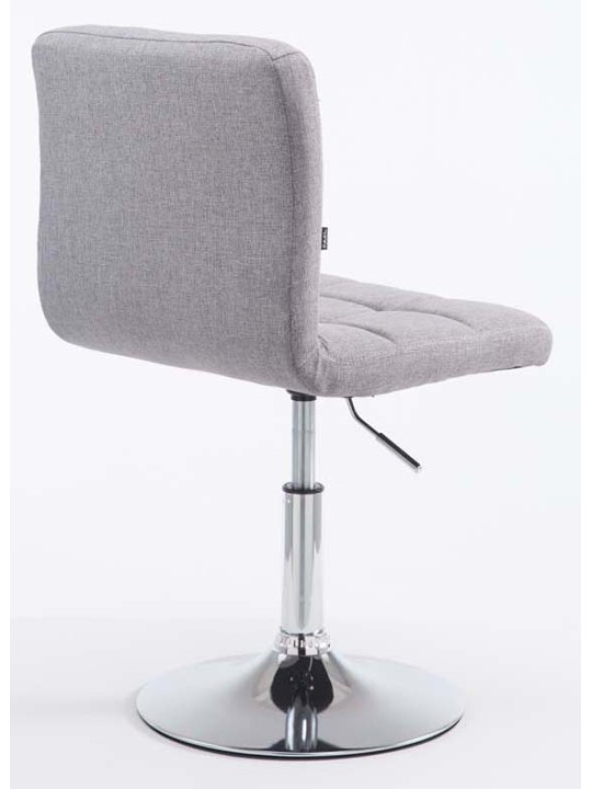 Sada 2 barových stoličiek Palma V2 látka, sivá