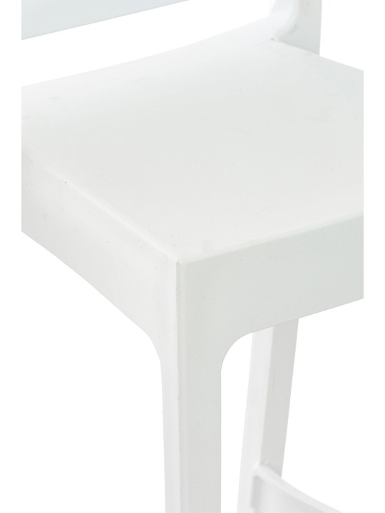 Barová stolička Maya, biela