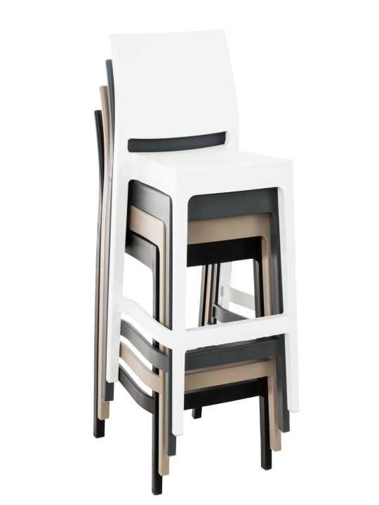 Barová stolička Maya, čierna