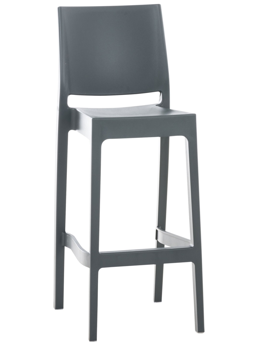 Barová stolička Maya, tmavosivá