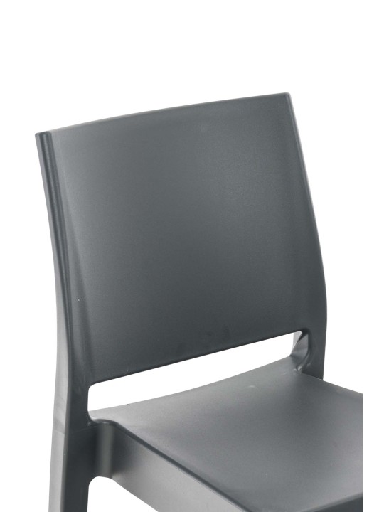 Barová stolička Maya, tmavosivá