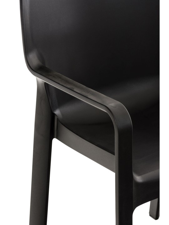 Stolička DIVA, čierna