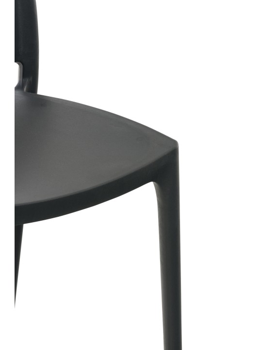 Stolička MAYA, tmavosivá