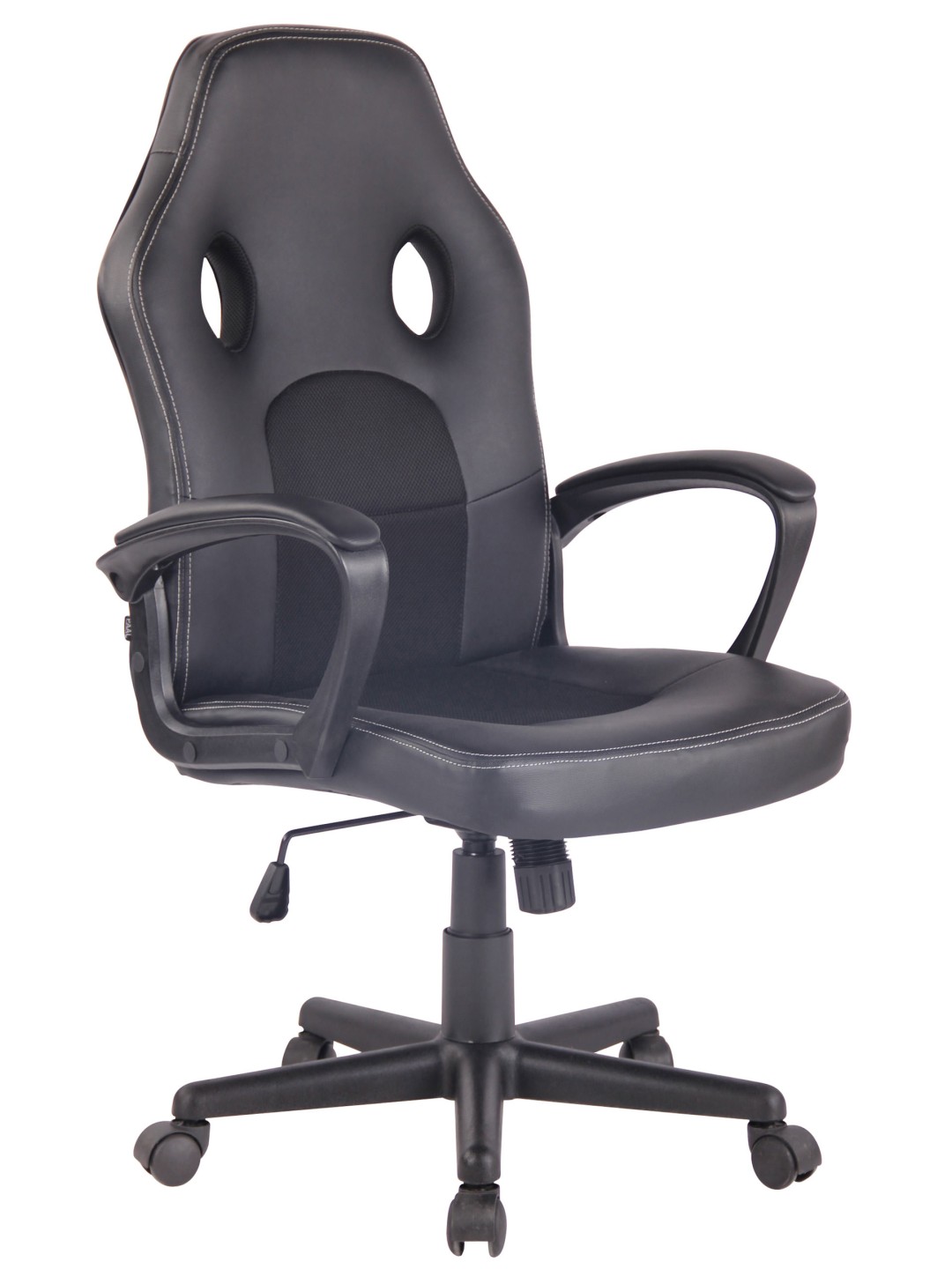 Kancelárske kreslo Elbing, čierna/čierna