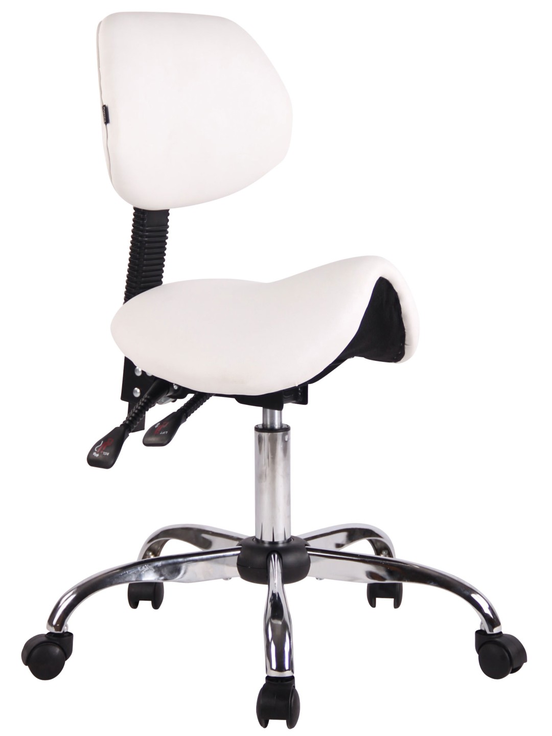 Pracovná stolička Stuttgart, biela