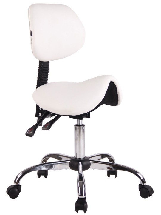 Pracovná stolička Stuttgart, biela