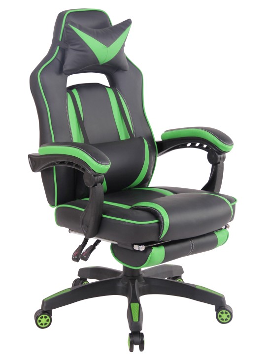 Kancelárske kreslo Heat, čierna/zelená