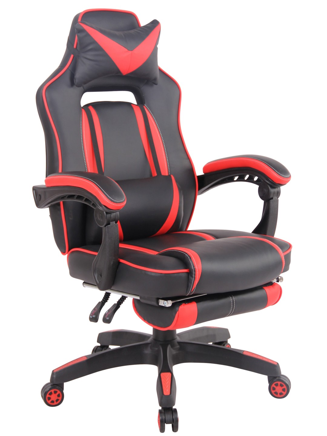 Kancelárske kreslo Heat, čierna/červená