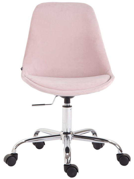 Kancelárske kreslo Toulouse velvet, ružová