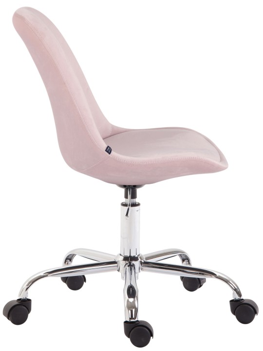 Kancelárske kreslo Toulouse velvet, ružová