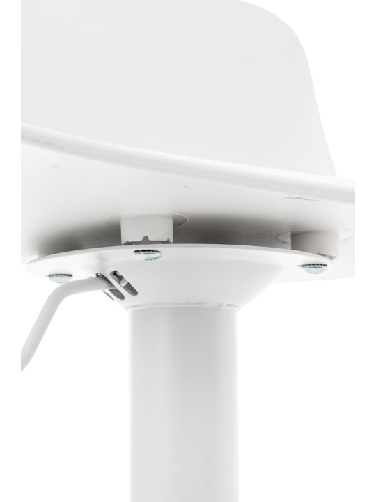 Sada 2 barových stoličiek Almada, biela