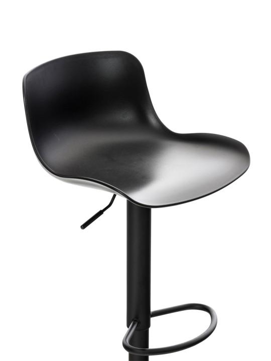 Sada 2 barových stoličiek Almada, čierna