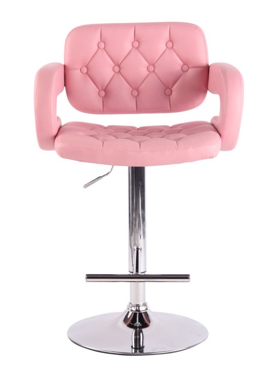 Sada 2 barových stoličiek Dublin C, ružová