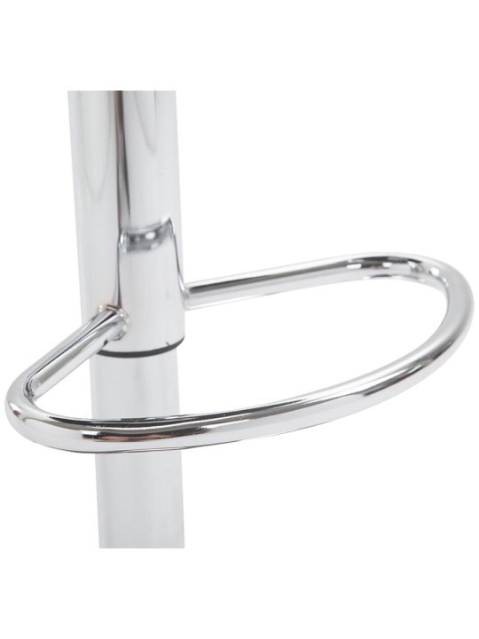 Sada 2 barových stoličiek Lazio z umelej kože C, čierna