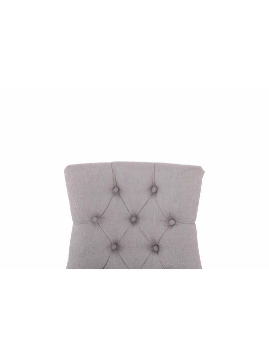 Súprava 2 jedálenských stoličiek Aberdeen látka starožitná, sivá Súprava 2 jedálenských stoličiek Aberdeen látka starožitná, sivá